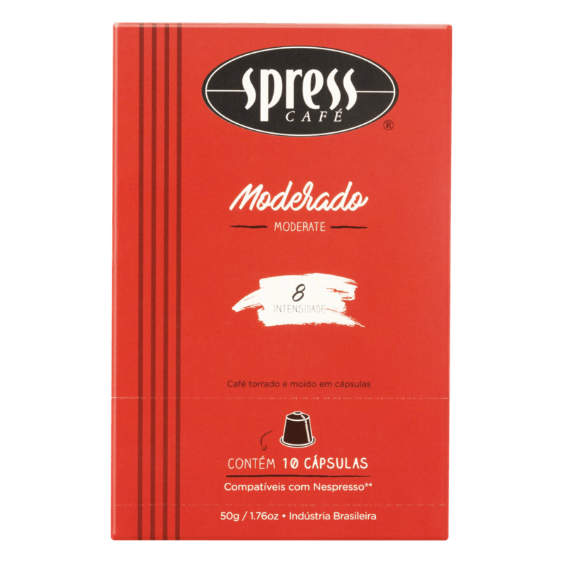 Cafe-em-Capsula-Torrado-e-Moido-Moderado-Spress-Cafe-Caixa-50g-10-Unidades