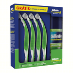 Kit-4-Aparelhos-Descartaveis-para-Barbear-Gillette-Prestobarba3-SenseCare---1-Espuma-de-Barbear-56g