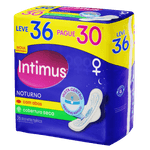 Absorvente-com-Abas-Cobertura-Seca-Noturno-Intimus-Pacote-36-Unidades-Leve-36-Pague-30