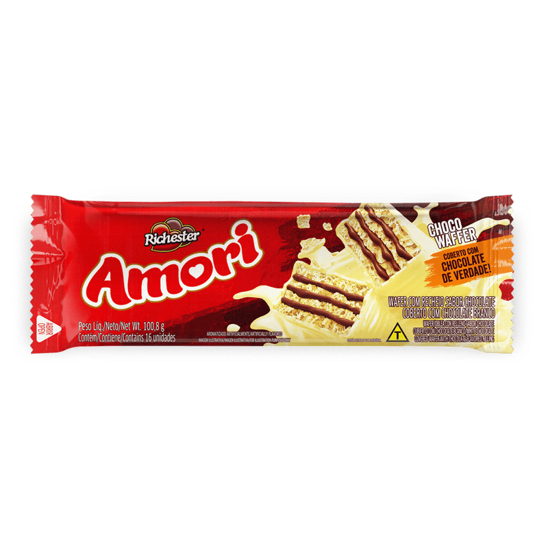 Wafer-Recheado-com-Cobertura-Chocolate-Branco-ChocoWafer-Amori-Pacote-1008g-com-16-Unidades