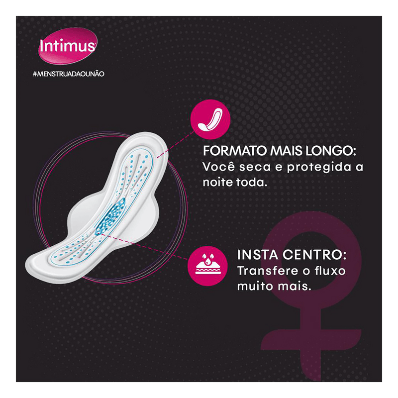 Absorvente-com-Abas-Cobertura-Seca-Noturno-Intimus-Pacote-36-Unidades-Leve-36-Pague-30