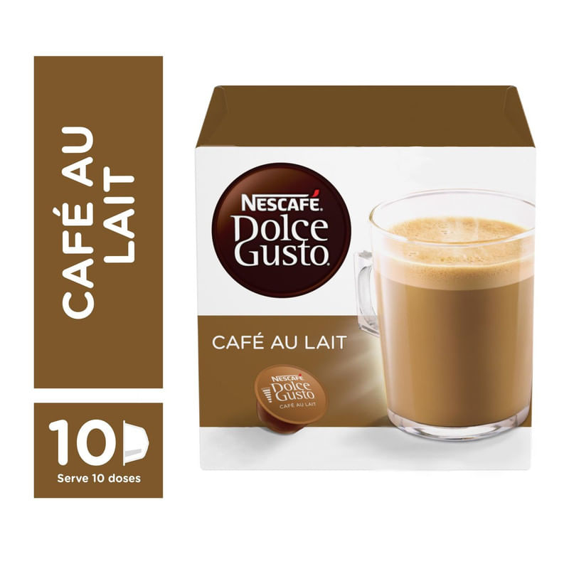 Cafe-em-Capsulas-Au-Lait-Nescafe-Dolce-Gusto-Caixa-com-10-Capsulas