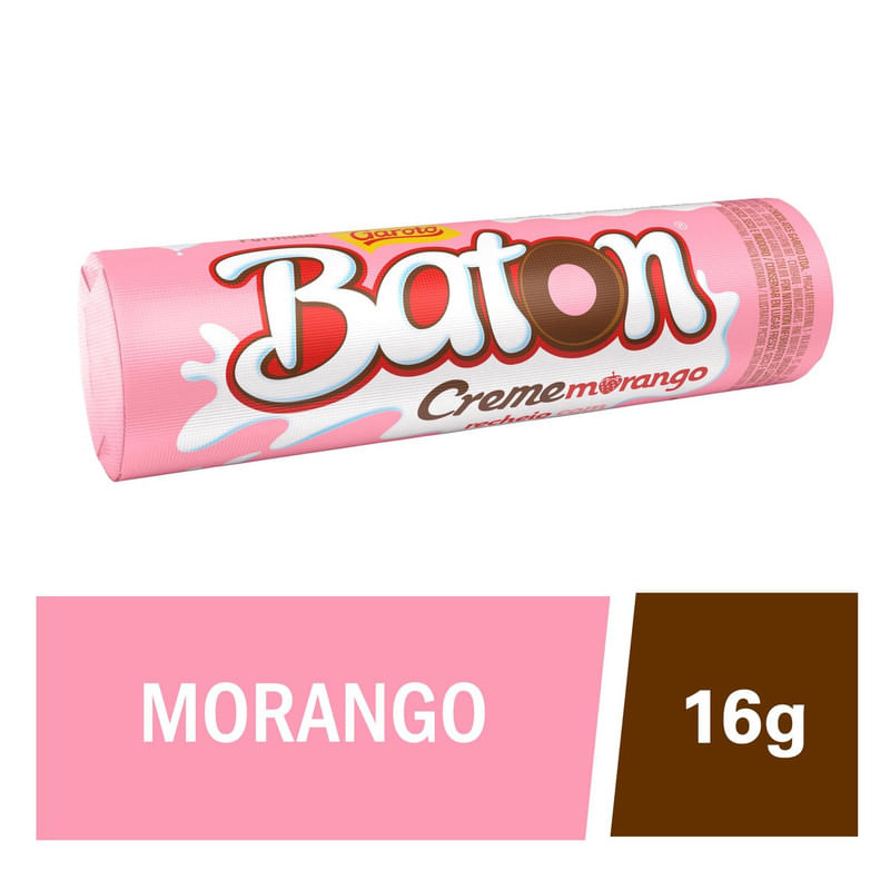 Creme-Morango-Baton-Garoto-16g