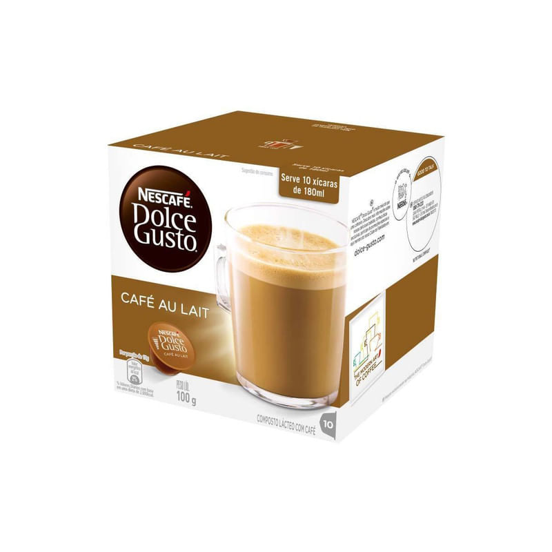 Cafe-em-Capsulas-Au-Lait-Nescafe-Dolce-Gusto-Caixa-com-10-Capsulas