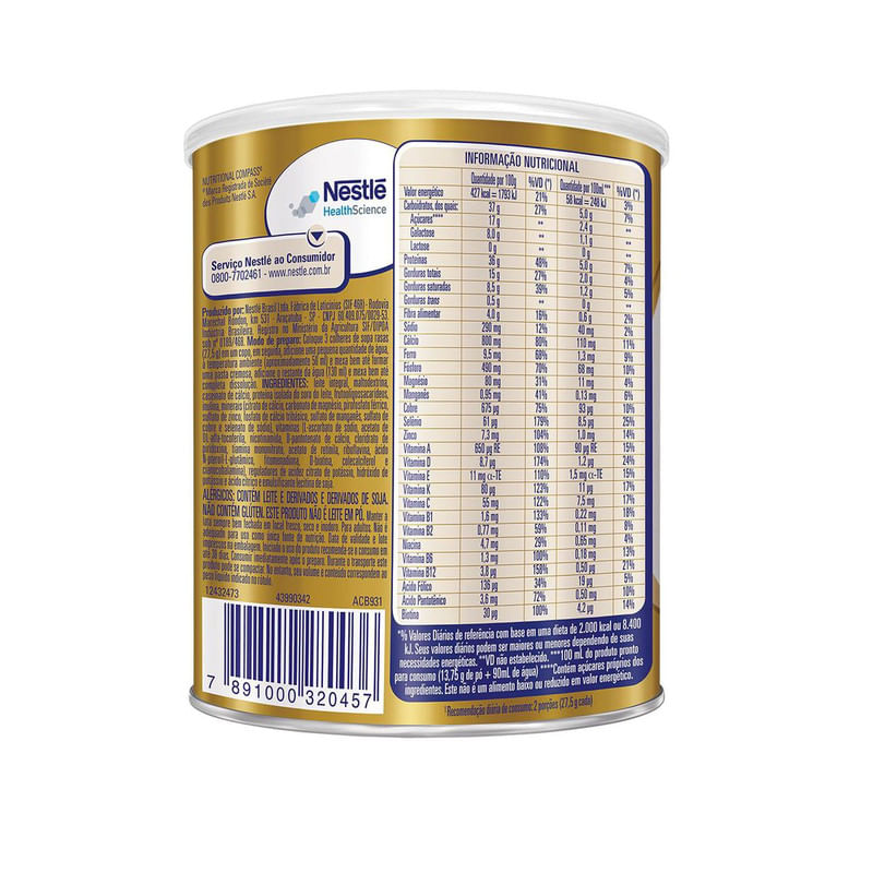 Composto-Lacteo-Zero-Lactose-Nutren-Senior-Nestle-Lata-740g