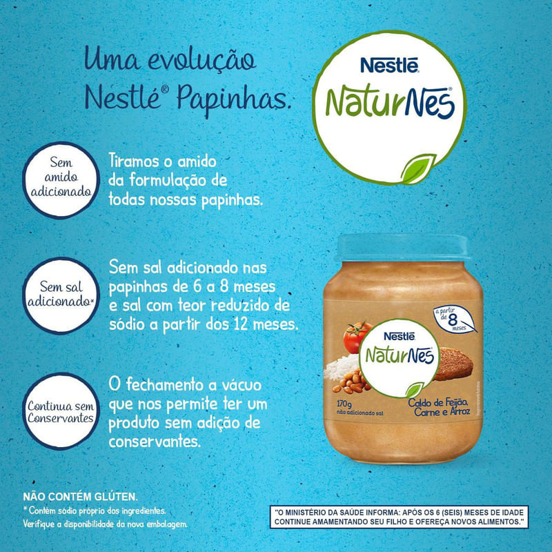 Papinha-Caldo-de-Feijao-Carne-e-Arroz-Naturnes-Nestle-Vidro-170g