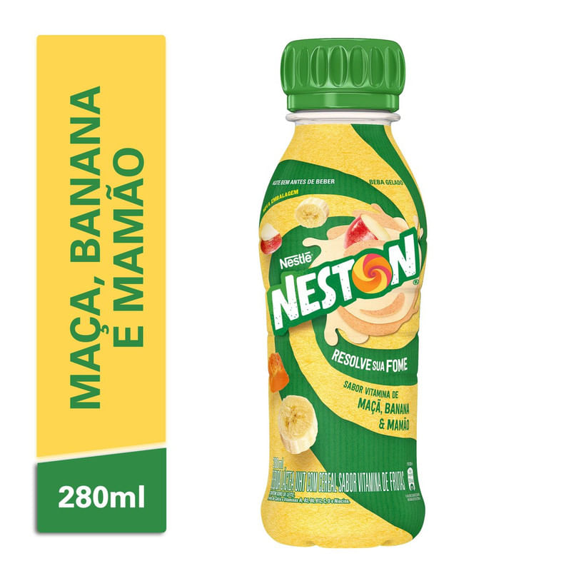 Bebida-Lactea-UHT-Vitamina-de-Maca-Banana-e-Mamao-Nestle--Neston-Garrafa-280ml