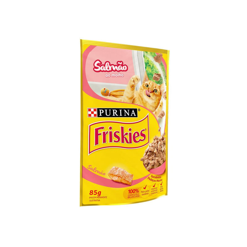 Alimento-para-Gatos-Adultos-Salmao-ao-Molho-Purina-Friskies-Sache-85g