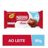 Chocolate em Barra ao Leite Classic Nestlé 90g