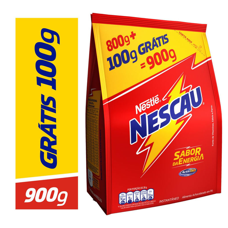 Achocolatado-em-Po-Nestle-Nescau-Pacote-900g-Gratis-100g