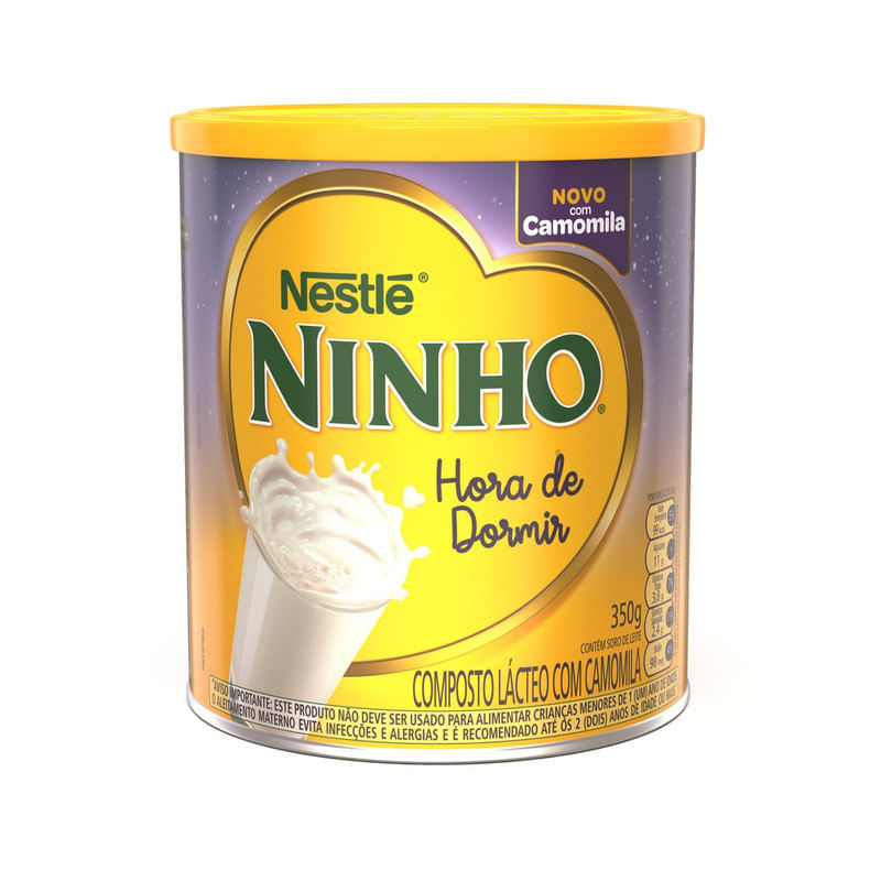 Composto-Lacteo-com-Camomila-Ninho-Nestle-Lata-Hora-de-Dormir-Nestle-Lata-350g
