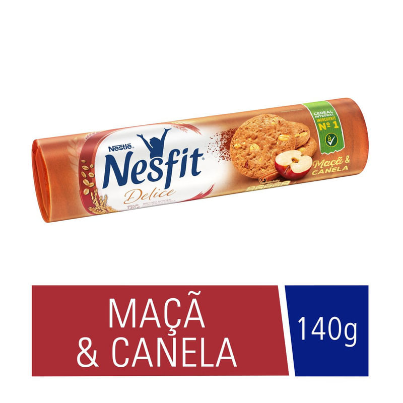 Biscoito-Integral-Maca---Canela-Delice-Nesfit-Nestle-Pacote-140g