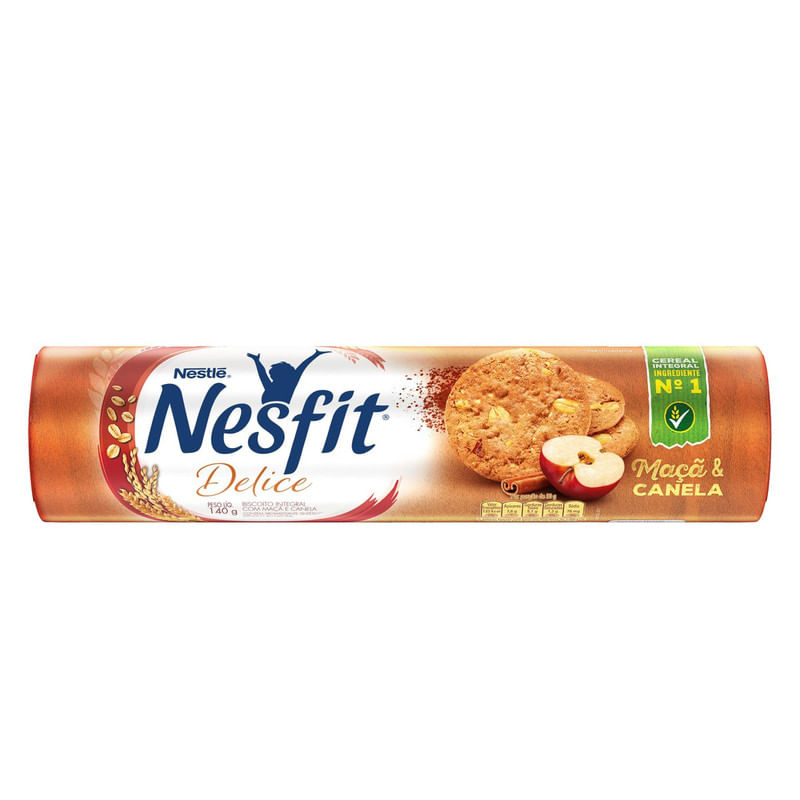 Biscoito-Integral-Maca---Canela-Delice-Nesfit-Nestle-Pacote-140g