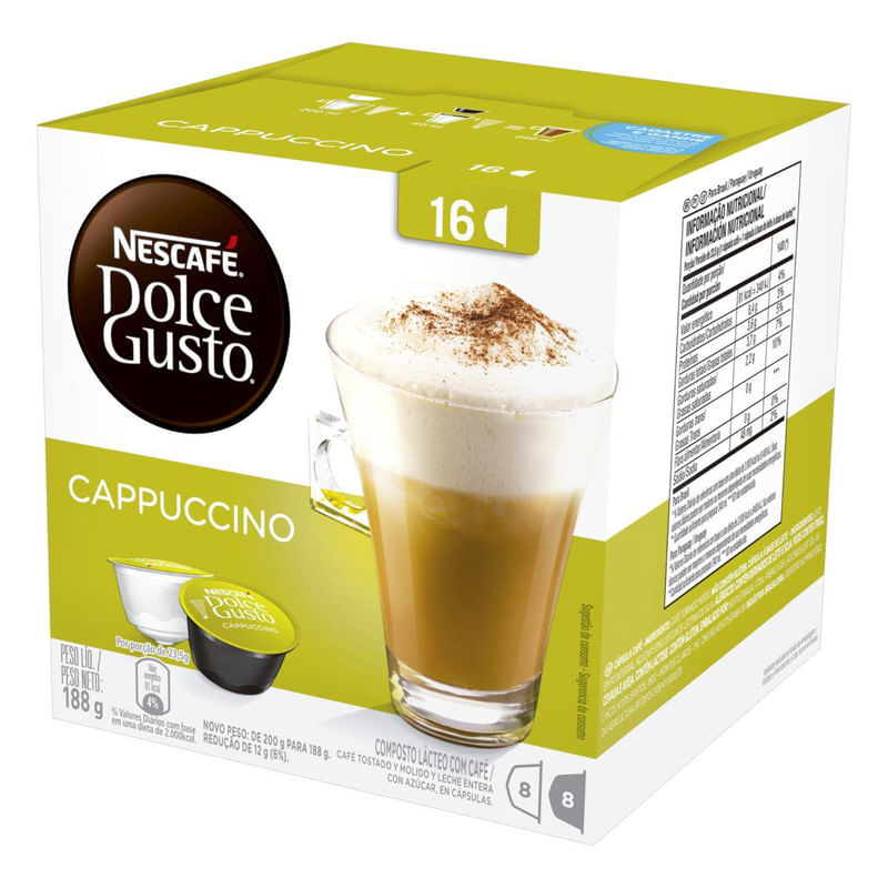 Cafe-em-Capsula-Cappuccino-Nescafe-Dolce-Gusto-Caixa-16-Unidades