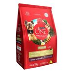 Alimento-para-Caes-Adultos-Racas-Minis-e-Pequenas-Frango-e-Carne-One-Visible-Nutrition-Purina-Pacote-700g