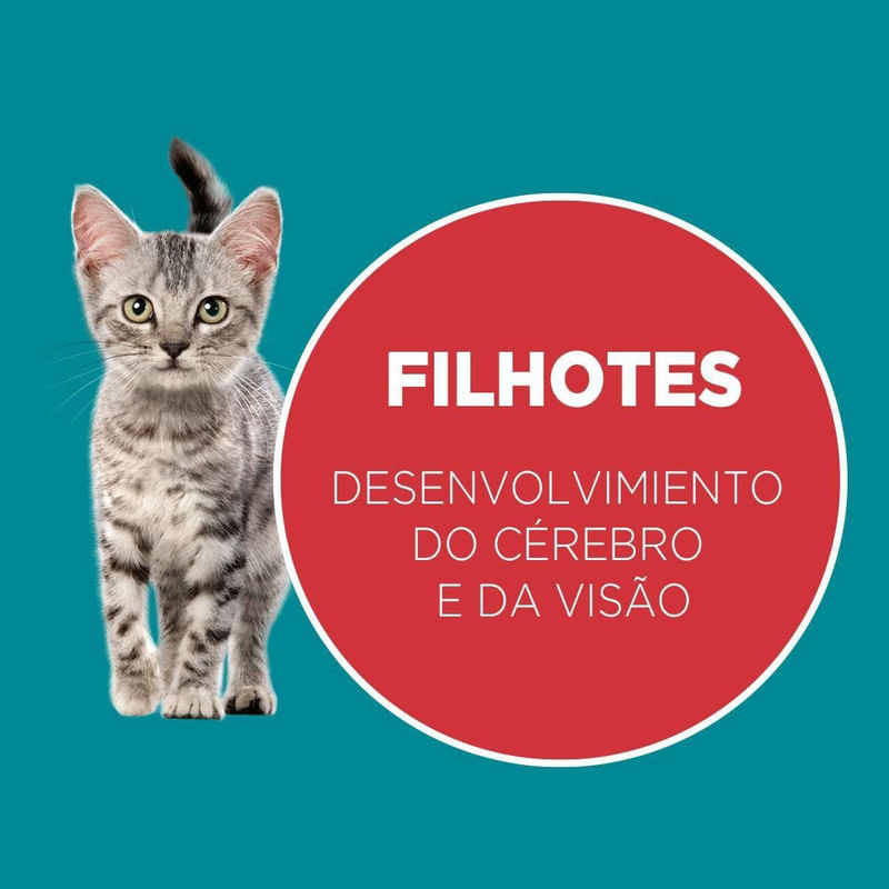 Alimento-para-Gatos-Filhotes-Frango-e-Carne-One-Visible-Nutrition-Purina-Pacote-2kg