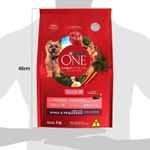 Alimento-para-Caes-Adultos-Racas-Minis-e-Pequenas-Frango-e-Cordeiro-One-Visible-Nutrition-Purina-Pacote-6kg