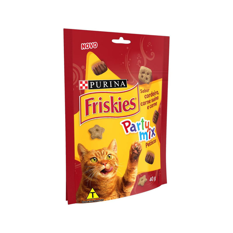 Petisco-de-Cordeiro-Carne-Suina-e-Carne-para-Gatos-Adultos-Party-Mix-Petiscos-Purina-Friskies-Sache-40g