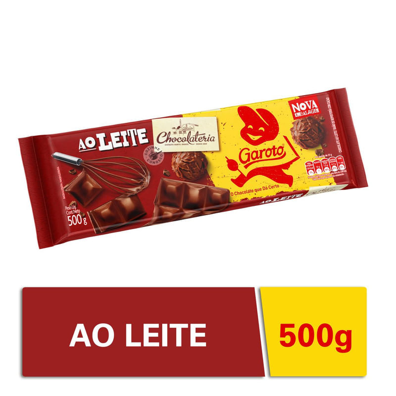 Chocolate-ao-Leite-Garoto-Chocolateria-Pacote-500g