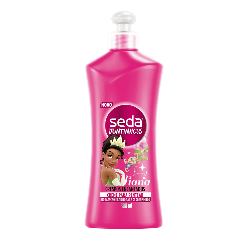 Creme-para-Pentear-Infantil-Tiana-Crespos-Encantados-Seda-Juntinhos-Frasco-300ml