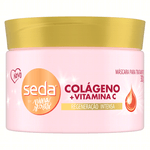 Mascara-de-Tratamento-Regeneracao-Intensa-Colageno---Vitamina-C-Seda-By-Niina-Secrets-Pote-300g-Novo