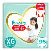 Fralda Descartável Infantil Pants Pampers Premium Care XG Pacote 96 Unidades