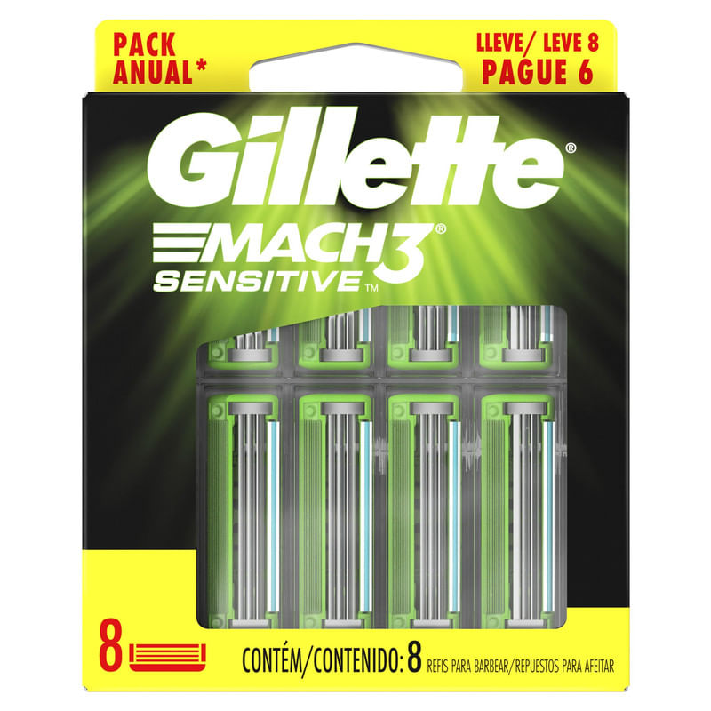 Carga-para-Aparelho-de-Barbear-Gillette-Mach3-Sensitive-Leve-8-Pague-6