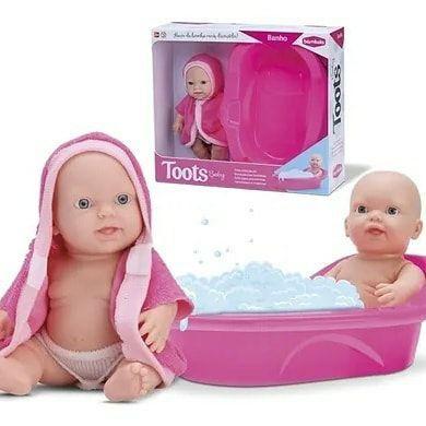 Boneca-Toots-Baby-Banho-Bambola