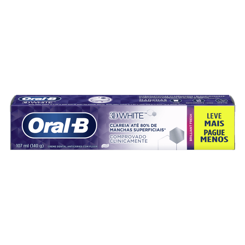 Creme-Dental-3D-White-Brilliant-Fresh-Oral-B-Caixa-140g-Leve-Mais-Pague-Menos