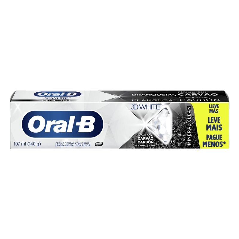 Creme-Dental-com-Fluor-com-Carvao-3D-White-Oral-B-Caixa-140g-Leve-Mais-Pague-Menos