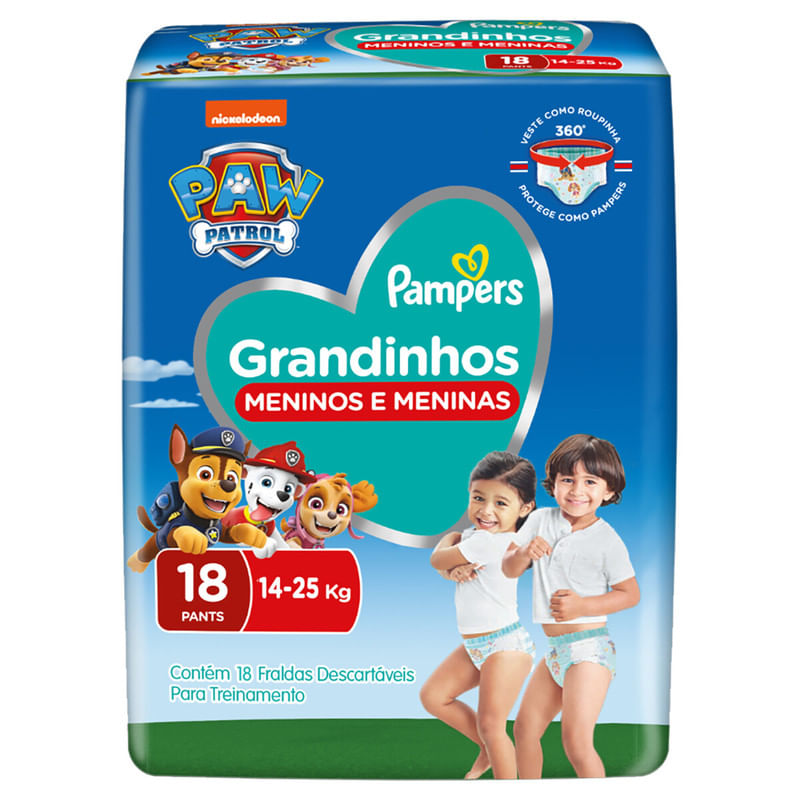 Fralda-Descartavel-Meninos-e-Meninas-Grandinhos-14-25kg-Pampers-Pacote-com-18-Unidades