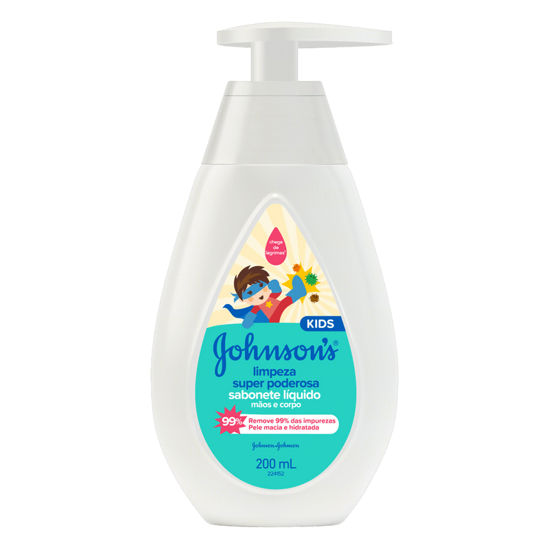 Sabonete-Liquido-Limpeza-Super-Poderosa-Maos-e-Corpo-Johnson-s-Kids-Frasco-200ml