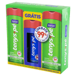 Kit-Desodorante-para-os-Pes-Tenys-Pe-Canforado-2-Unidades-de-100g-Cada---Tenis-Pe-Original-1-Unidade-de-60g-Baruel