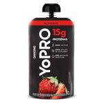 Iogurte-Desnatado-15g-Proteinas-Morango-Zero-Lactose-sem-Acucar-Yopro-Squeeze-160g