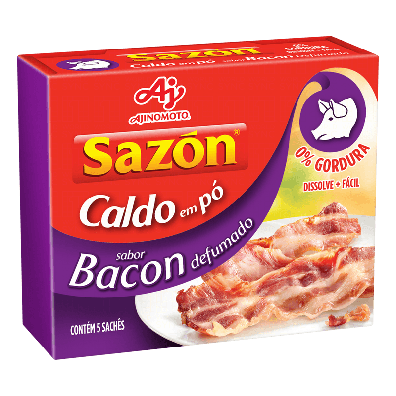 Caldo-em-Po-Bacon-Defumado-Sazon-Caixa-325g-5-Unidades-de-65g-Cada