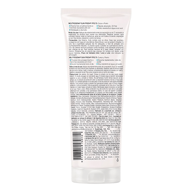 Protetor-Solar-FPS-70-Neutrogena-Sun-Fresh-Bisnaga-200ml