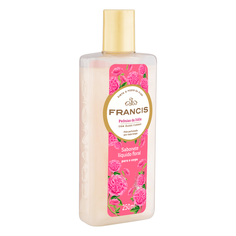 Sabonete-Liquido-Floral-Peonias-da-Italia-Francis-Frasco-250ml