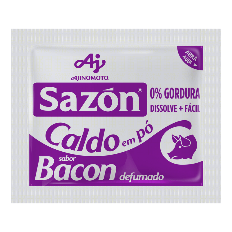 Caldo-em-Po-Bacon-Defumado-Sazon-Caixa-325g-5-Unidades-de-65g-Cada