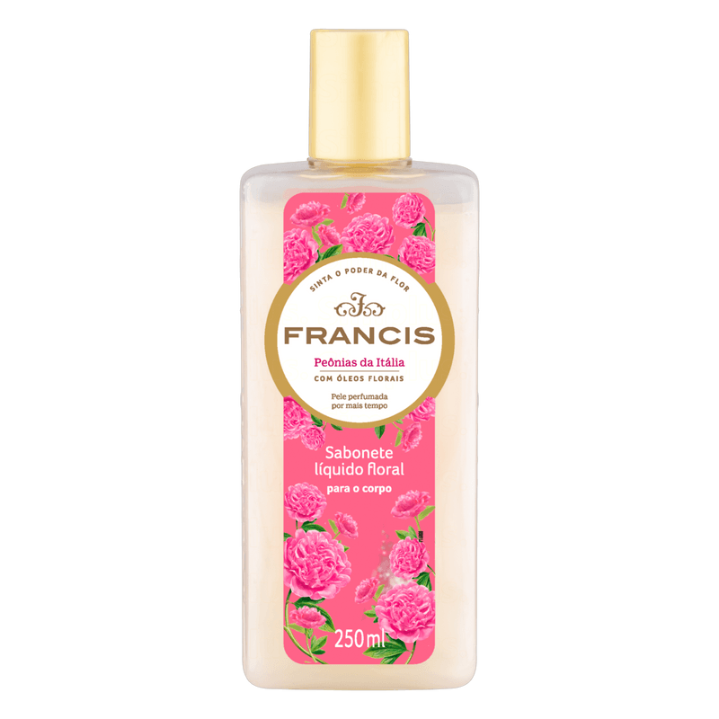 Sabonete-Liquido-Floral-Peonias-da-Italia-Francis-Frasco-250ml