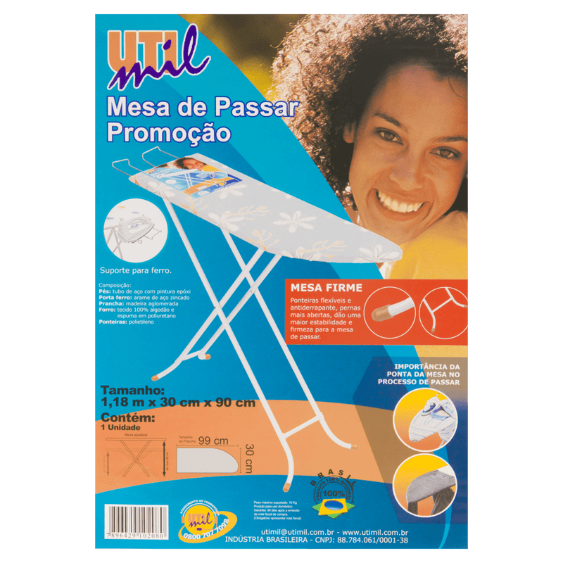 Mesa-para-Passar-Roupas-Dobravel-Promocao-Utimil-118x30x90cm