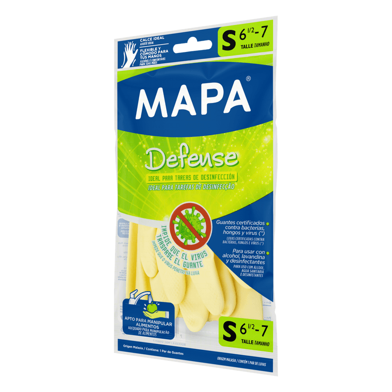 Luva-Multiuso-Amarela-Defense-Mapa-S