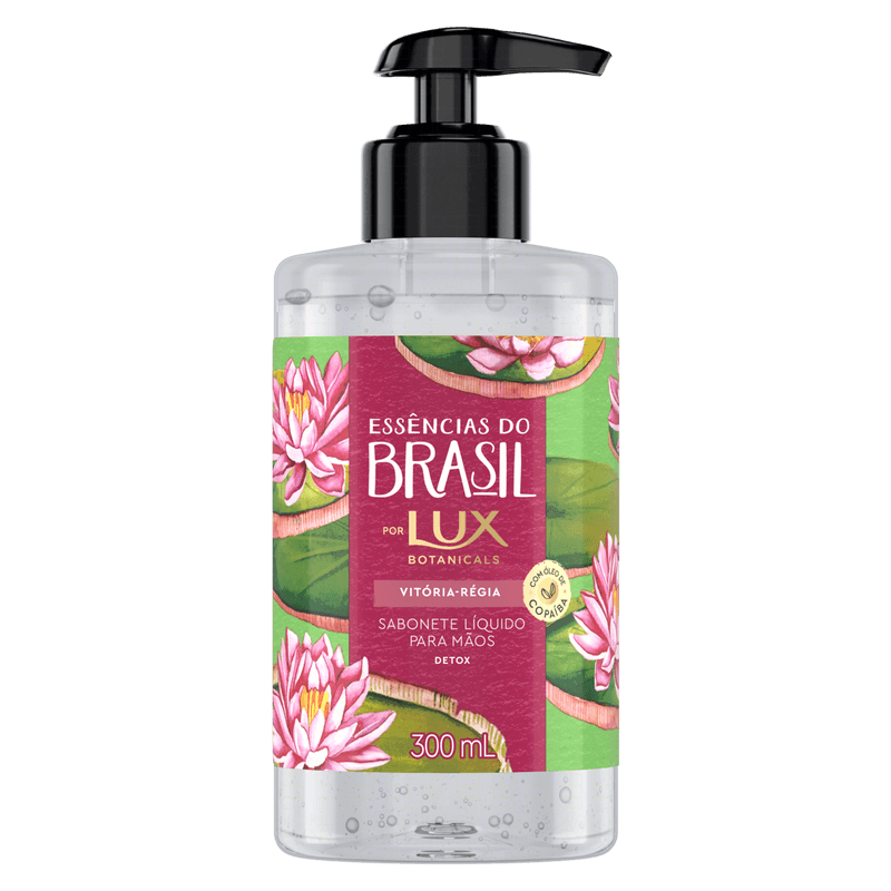 Sabonete-Liquido-Detox-para-as-Maos-Vitoria-Regia-Lux-Botanicals-Essencias-do-Brasil-Frasco-300ml