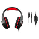 Headset-Gamer-P3---Cabo-USB-Stereo-Adaptador-P2-Preto-e-Vermelho-com-LED-PH219-Warrior-Rama-Multilaser
