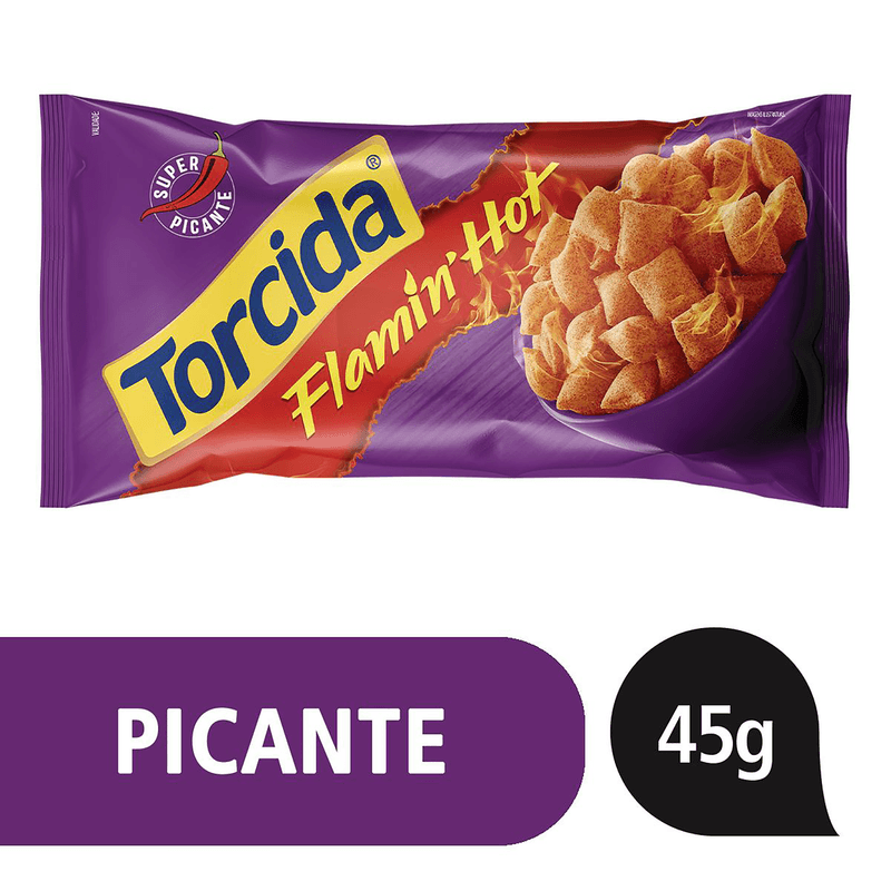 Salgadinho-de-Trigo-Flamin--Hot-Limao-Picante-Torcida-Pacote-45g