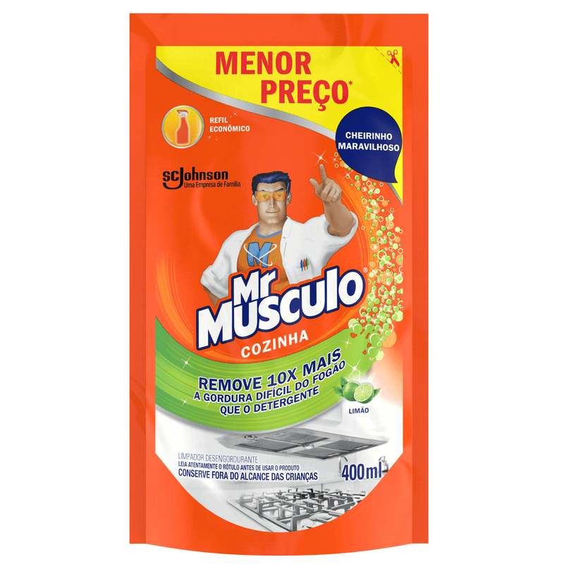 Desengordurante-para-Cozinha-Limao--Mr-Musculo-Sache-400ml-Refil-Economico-Menor-Preco