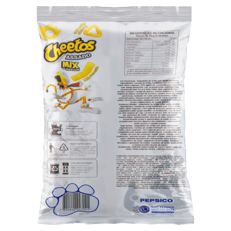 Salgadinho-de-Milho-Assado-Mix-de-Queijos-Elma-Chips-Cheetos-Pacote-130g