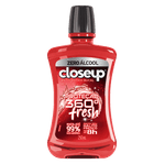 Enxaguante-Bucal-Antisseptico-Zero-Alcool-Red-Hot-Closeup-Protecao-360°-Fresh-Frasco-250ml