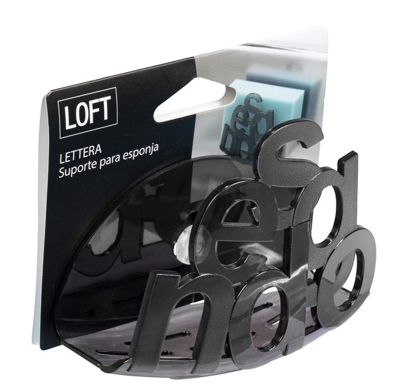 Suporte-para-Esponja-Lettera-Preto-Loft