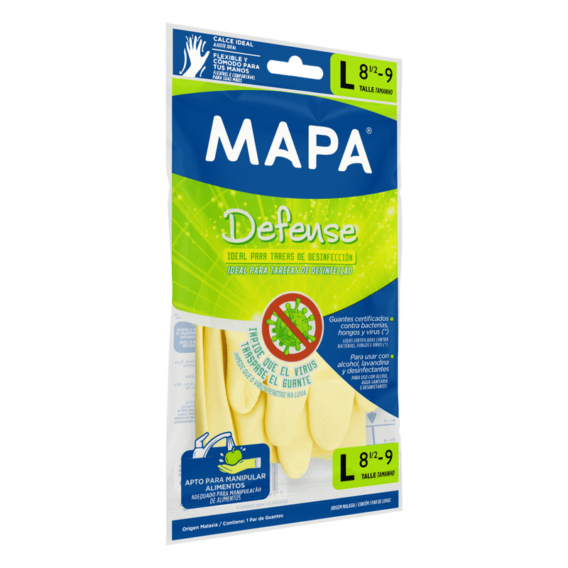 Luva-Multiuso-Amarela-Defense-L-Mapa