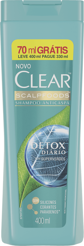 Shampoo-Anticaspa-Clear-Scalpfoods-Detox-Diario-Frasco-Leve-400ml-Pague-330ml-